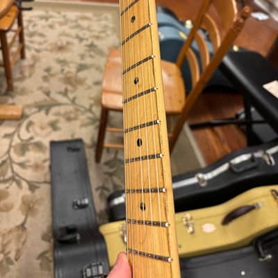 1994 Fender 40th Anniversary American Standard Stratocaster with Maple Fretboard Brown Sunburst image 22