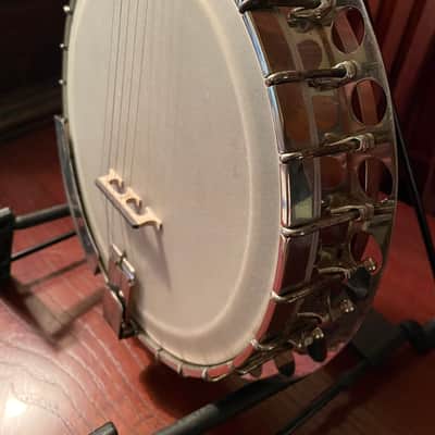 Stromberg Marimba Brazilian Rosewood Five Resonator Banjo Conversion w/ Original Tenor Neck Circa 1925 image 10
