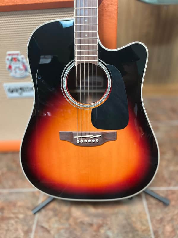 Takamine GD51CE BSB G50 Series Dreadnought Cutaway Acoustic/Electric Guitar 2010s - Gloss Brown Sunburst image 1