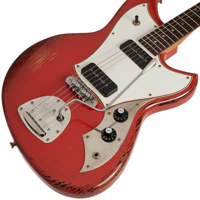 Novo Serus J - Finish Over Finish - Dealer Limited 2025 Fiesta Red over 64 3-Tone Burst image 2