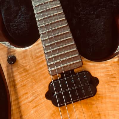 EBMM BFM John Petrucci Signature JP15-6 Trans Gold Japanese Maple image 5