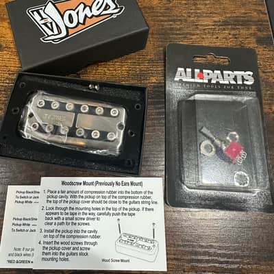 TV Jones Power'Tron Ultra Bridge Pickup - Brushed Nickel (BRAND NEW) image 2