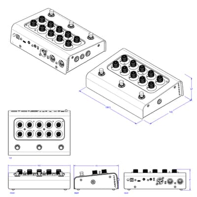 Billy Corgan signature Amp Pedal Laney Black Country Custom Loudpedal SuperGrace 60-watt Carstens GRACE Supergroup image 17