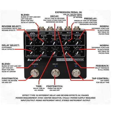 DemonFX RDW Reverb Delay Workstation | Reverb