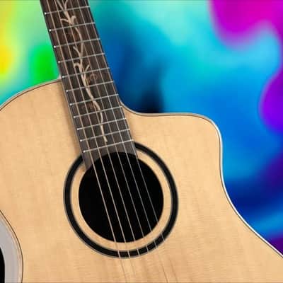 Washburn BTSC40SCE Bella Tono Studio Acoustic Electric Guitar Cutaway image 5