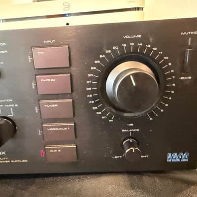 Pioneer A-88X 1984 - Black with walnut side panels image 10