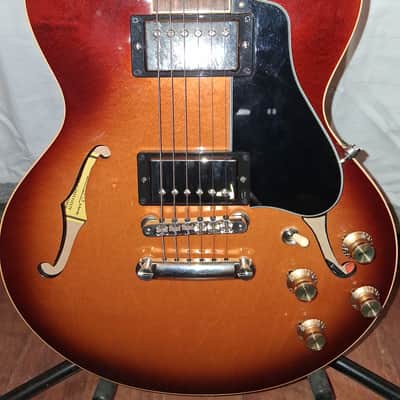 Gibson Memphis ES-339 with Dot Inlays 2019 Gloss Light Caramel Burst image 2