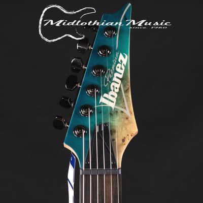 Ibanez Premium RG1121PB - Caribbean Islet Flat Finish w/Gig Bag (Display Model/Discounted) image 4