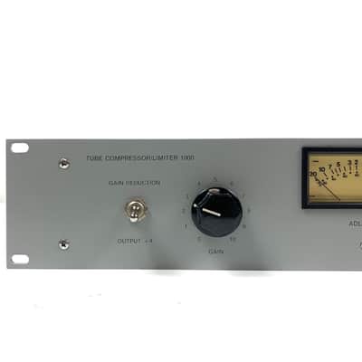 Anthony DeMaria Labs ADL 1000 Tube Compressor / Limiter 1987 - 2019 - Silver TGHM image 3