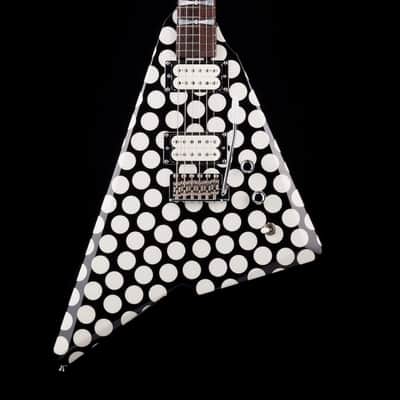 Pre-Owned 2017 Fender Custom Shop Masterbuilt Todd Krause Katana Black & White Dot with OHSC image 2