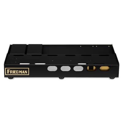 Friedman Tour Pro 1529 Platinum 15"x29" USA Pedal Board With 2 Risers + Power Grid 10 + Buffer Bay 6 image 3