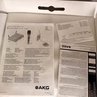 AKG WMS45 Perception Wireless Instrument System with Box image 6