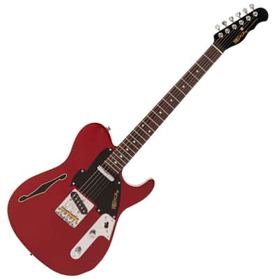 Fret-King Country Squire Stealth ~ Candy Apple Red image 3