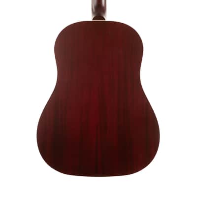 Gibson J-45 Special Acoustic-Electric - Satin Wine Red image 3