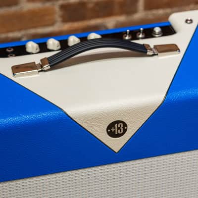 Divided by 13 CJ 11 1x12 Combo - Regency Blue / Ivory Bronco image 3