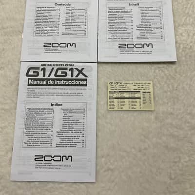 Zoom G1X Guitar Multi Effector image 9