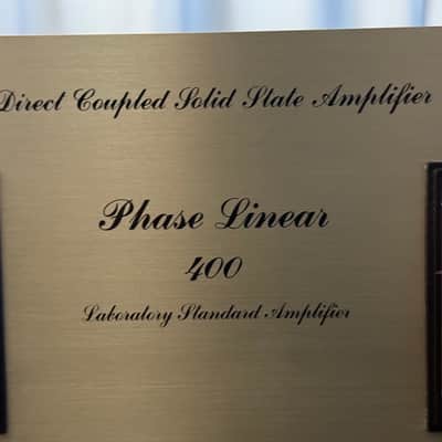 Phase Linear 400 Power Amplifier ~200WPC – Vintage Solid State Amp – Tested, Original Box 💥 image 8