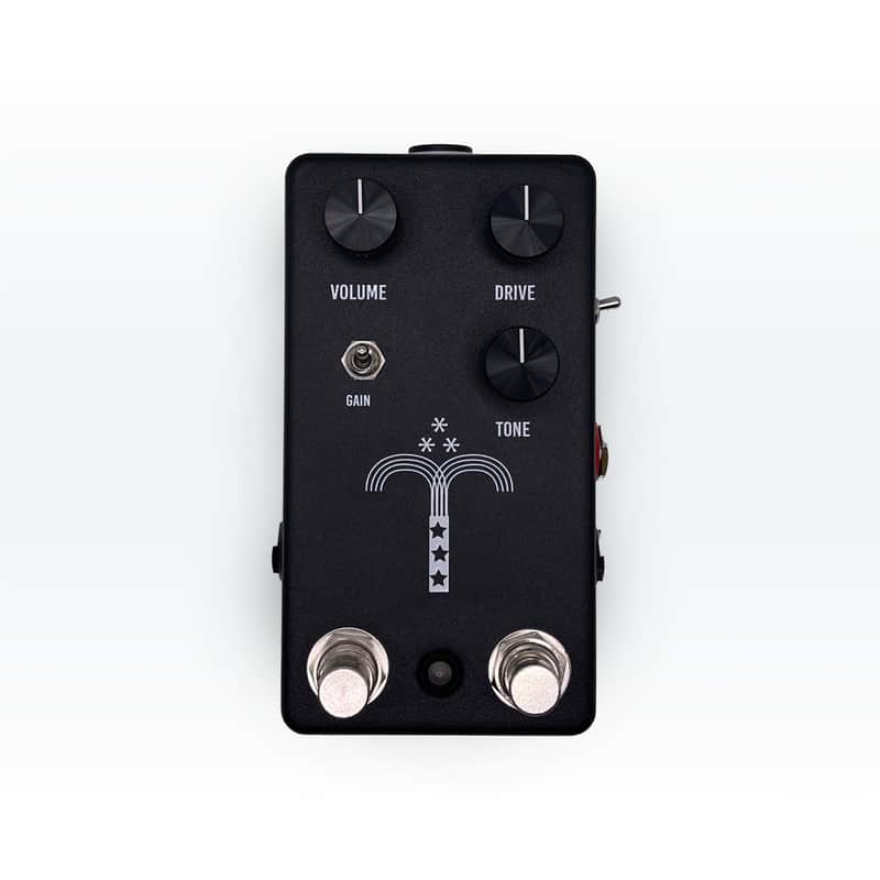 ギター 's effects MorningGlory JHS Morning Glory V4 rehoused in Midnight Black with Dual Switch