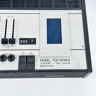 Vintage Tandberg TCD 310 MkII 3 Motor Cassette Tape Deck w Dolby NR image 3