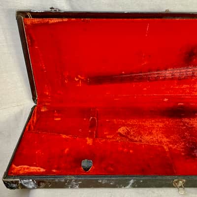 Fender Jazz Precision Telecaster Bass Hard Case 1967-1971 Black Orange image 15