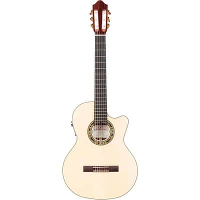 Kremona F65CW Fiesta Cutaway Acoustic-Electric Classical Guitar Regular Natural image 3