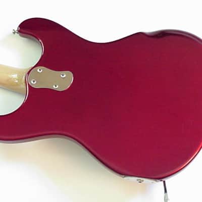 1990/91 Mosrite Nokie Model Candy Apple Red USA Made EX/NM w/HSC image 3