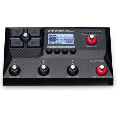 Zoom B2 Four Bass Effects, IR’s and DI Modeling for Every Bassist image 1