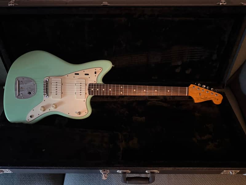 Fender Classic Series '60s Jazzmaster Lacquer in Surf Green 2016 - Surf Green image 1