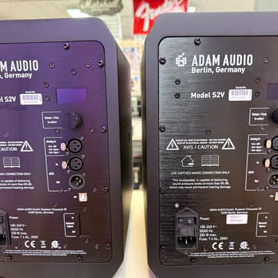 ADAM Audio S2V 300 Watt 7” Nearfield Studio Monitors - Pre Owned image 3