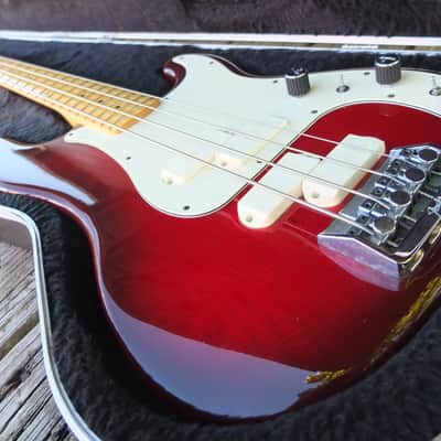 Fender Elite Precision Bass II with Maple Fretboard 1983 - 1985 - Wild Cherry image 9