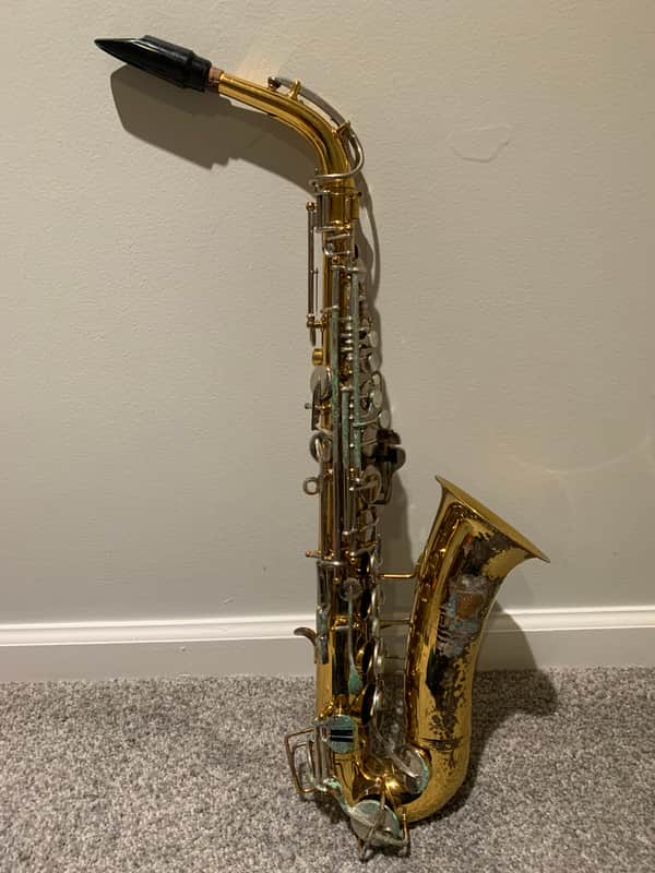 Vintage Bundy Selmer Alto Sax Saxophone with Case Geo Bundy 3 Mouthpiece 1971-1972 image 1
