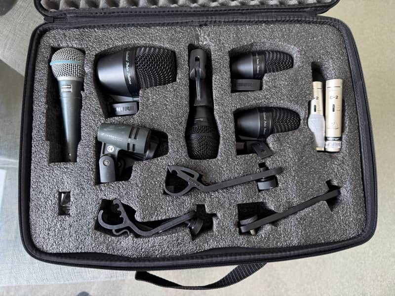 Shure ⁠8-Piece Drum Microphone Kit⁠ image 1