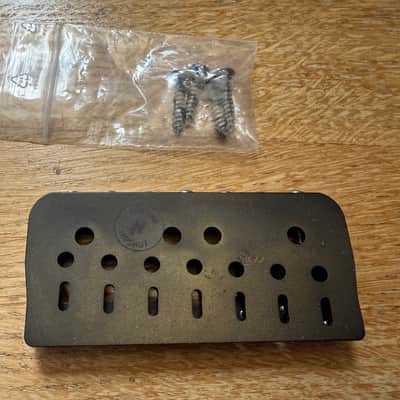 Hipshot 7-String Fixed Guitar Bridge - .125" 2020s Black image 3
