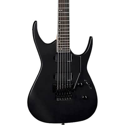 Dean Exile Select Floyd Fluence Guitar, Ebony Fretboard, Black Satin, EXILE F FL BKS image 10