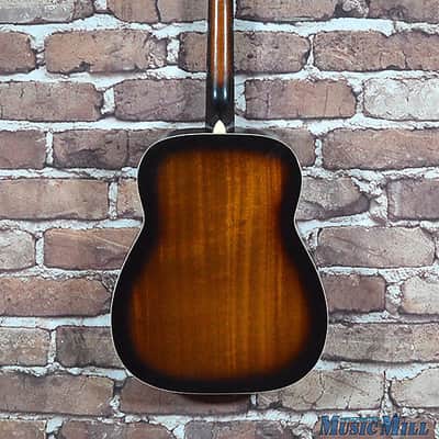 Vintage 1967 1968 Harmony H1265 Sovereign Deluxe Dreadnought Jumbo Acoustic Guitar image 10
