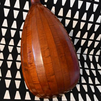✴️ Video Included – Restored 1920s Klingwunder Antique Pre-war German Guitar Lute – Flame Maple, Great Condition and Wonderful Sound image 2
