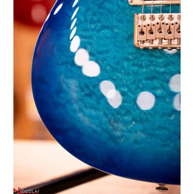 PRS SE CUSTOM 24-08 Quilt Lake Blue image 6