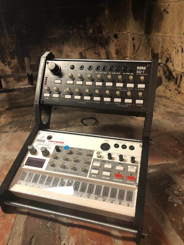 3Dsynth Volca and SQ-1 Stand(Black) image 1