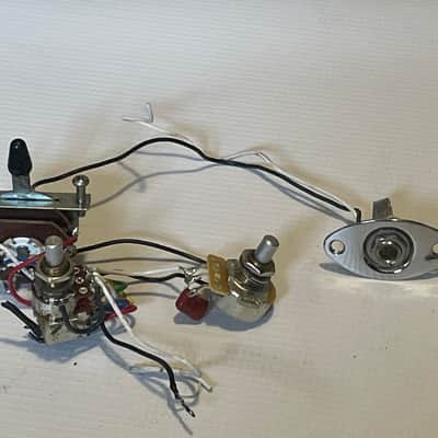 2010's Era MIM Charvel San Dimas Pro Mod 2H Guitar Complete Electronics Wiring Volume Pot Jack image 1