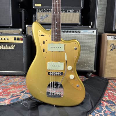 NEW Fender FSR Traditional II 60’s Jazzmaster Ishibashi Music Exclusive - Mystic Aztec Gold image 2
