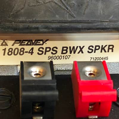 Peavey Black Widow 1808-4 SPS BWX 90s - early 2000s image 11