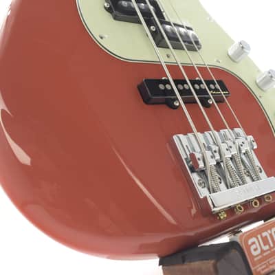 Fender Player Plus Precision Bass with Maple Fretboard 2024 Fiesta Red image 7