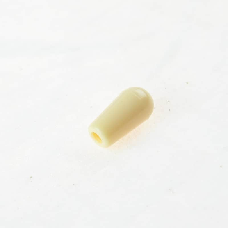 Metric M4 Switch Tip knob cap for Toggle Pickup Selector ,Plastic /Cream image 1