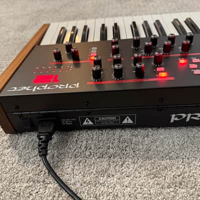 Dave Smith Instruments Prophet 12 61-Key 12-Voice Polyphonic Synthesizer 2013 - 2018 - Black with Wood Sides image 13
