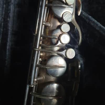 Conn Tenore Pan American 1946 - Silver image 5
