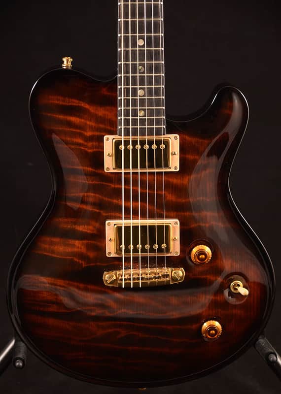 Nik Huber Redwood with Exceptional 1 Piece Quilted Top 2006 Tiger Eye image 1