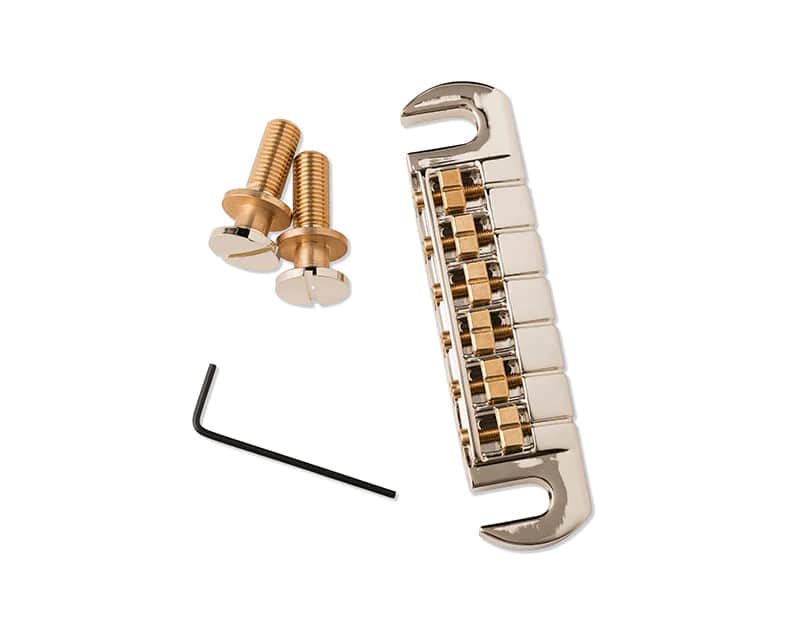 PRS Adjustable Stoptail Bridge (SAE) Nickel image 1