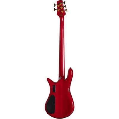 Spector Limited Edition Euro 5 LX 5 String Bass - Black Cherry Gloss image 3
