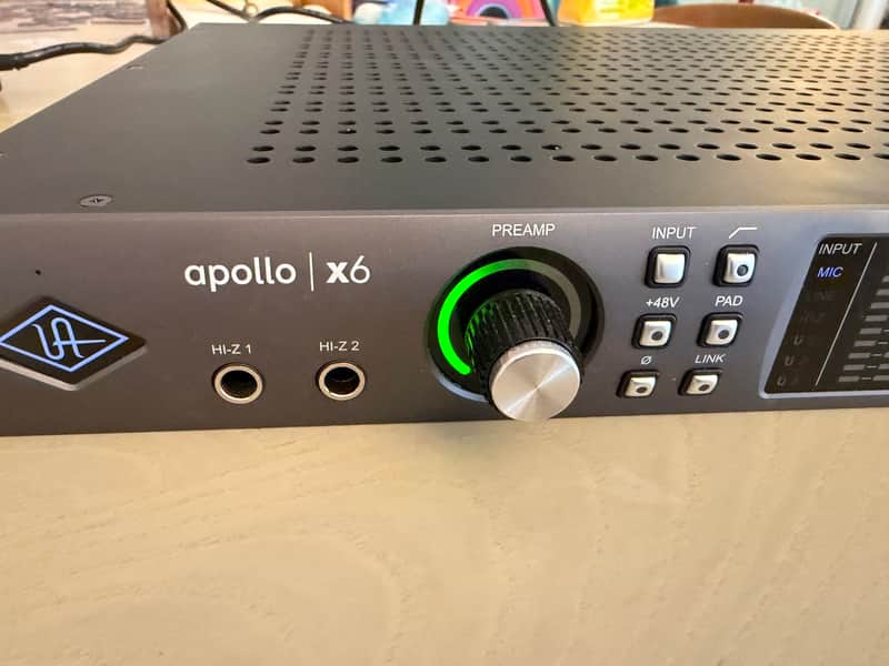 Universal Audio Apollo x6 Thunderbolt 3 Audio Interface