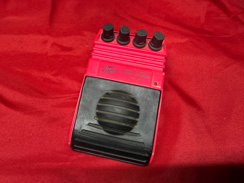 Peavey DSC-4 Dual Clock Stereo Chorus 1980s - Pink image 1